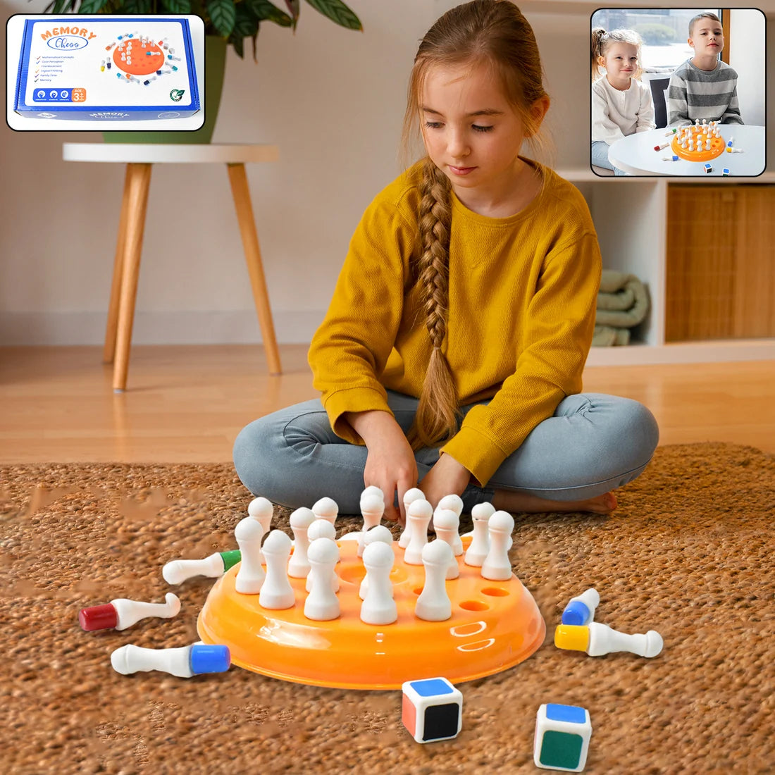 Brainy Pegs – Color Memory Game